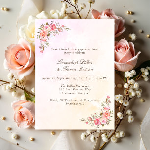 Verlobung Dinner Party Corbaro Einladung