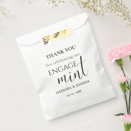 Verlobung Engagemint Vielen Dank Party Geschenktütchen