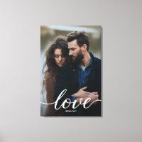 Verlobung Foto mit Namen Portrait Liebe Script
