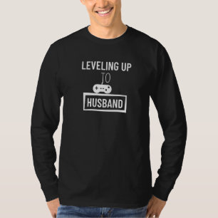 Verlobung für Bräutigam Ehemann Junggesellenabschi T-Shirt