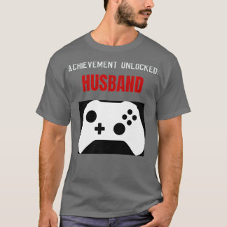 Verlobung Gamer Groom Fiancer Player 2 Bachelor T-Shirt