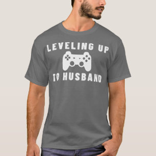 Verlobung Geschenk für Groom Ehemann Bachelor Part T-Shirt
