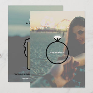 Verlobung Ring Party Einladung