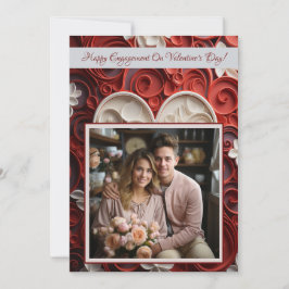 Verlobung Valentinstag Lovecore Personalisiert 3 Karte