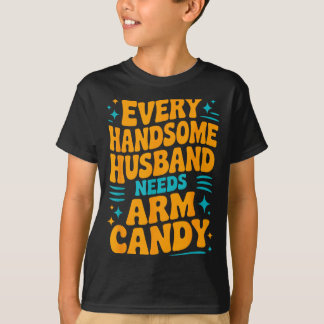 Verlobung Verlobter Paar attraktiver Ehemann brauc T-Shirt