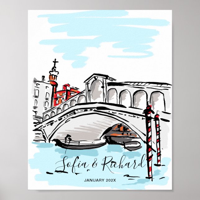 Verlobung, Vorschlag, Jubiläumsgeschenk Poster (Vorne)