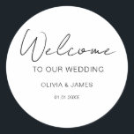 Verlobungen und Veranstaltungen zum Jahrestag der  Runder Aufkleber<br><div class="desc">Verlobungen und Veranstaltungen zum Jahrestag der Hochzeit</div>