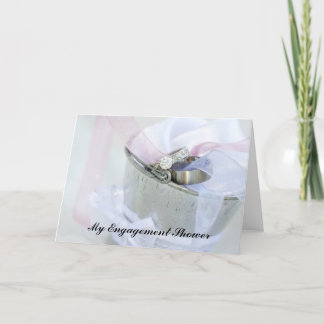 Verlobungs-Duschen-Einladung Einladung