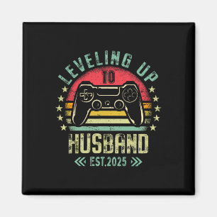 Verlobungs-T-Shirt für den Bräutigam als Gamer, de Magnet
