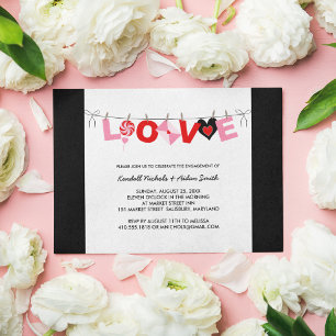 Verlobungspartyeinladungen Einladung