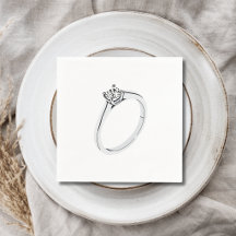 Verlobungsring mit Diamant