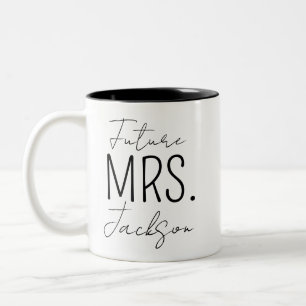 Verlobungstasse Future Mrs Tasse, Mr und Mrs Tasse