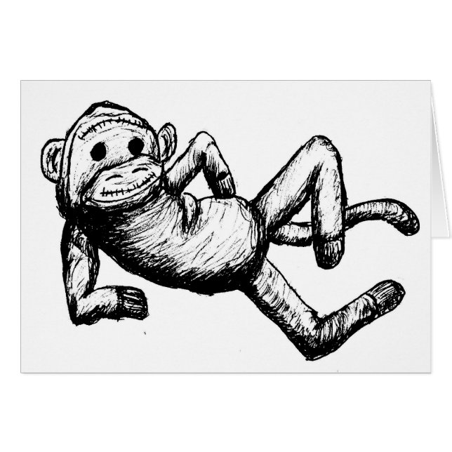 verlockendes sockmonkey (Vorderseite (Horizontal))