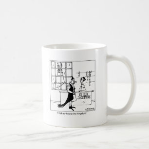 Verlor den Schlüssel zum Königreich Kaffeetasse
