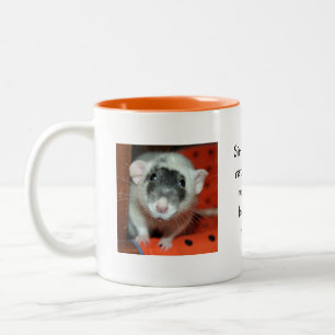 Verlor meine Verstandratten-Tasse Zweifarbige Tasse