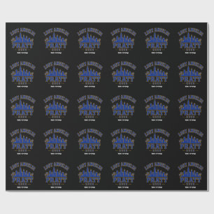 Verloren Angeles Pratt 2026 Skyline Universitätsma Geschenkpapier