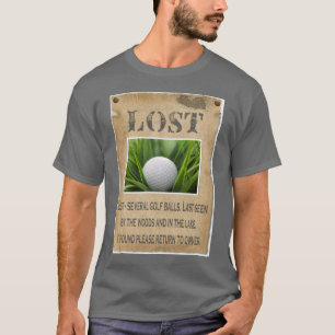 VERLOREN - Golfball T-Shirt