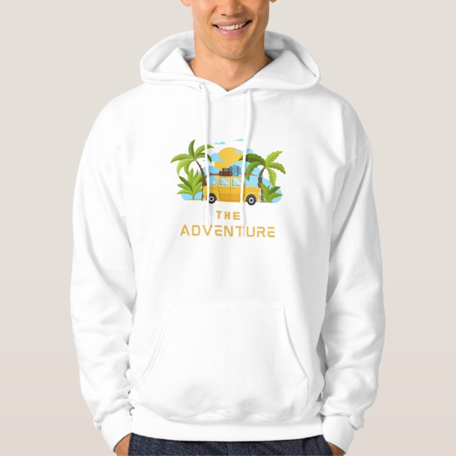 Verloren im Wilden Abenteuer-Shirt Hoodie (Vorderseite)