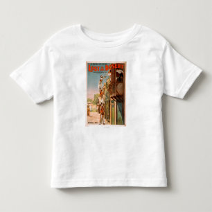 Verloren im Wüsten-arabischen Theaterplakat Kleinkind T-shirt