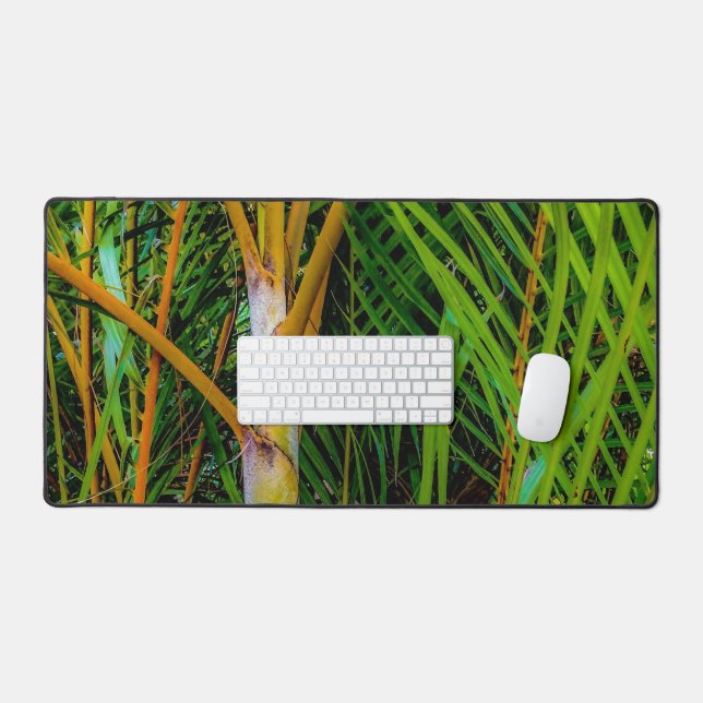 Verloren in Areca Palms Desk Mat Schreibtischunterlage (Tastatur & Maus)