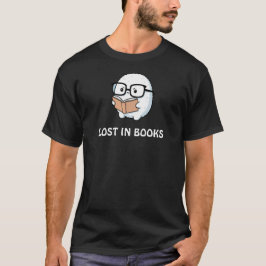 Verloren in Büchern – Süße Fluffige Figur T-Shirt