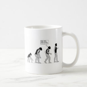 Verloren in der Evolution Kaffeetasse