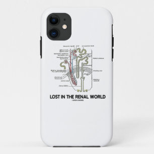 Verloren in der Nierenwelt (Niere Nephron) Case-Mate iPhone Hülle