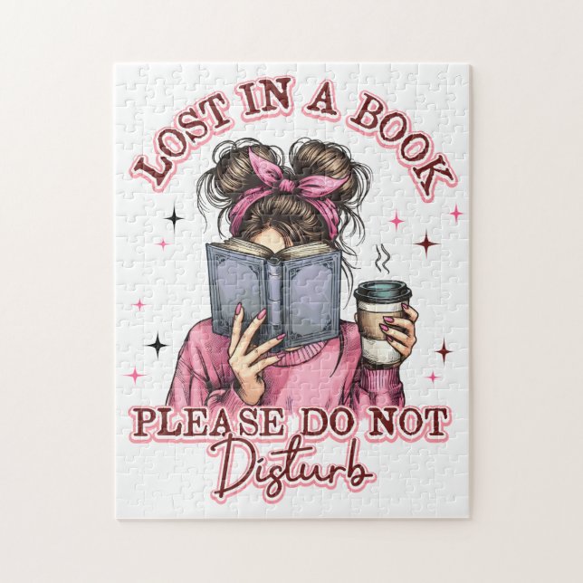 Verloren in einem Buch... (Vertikal)