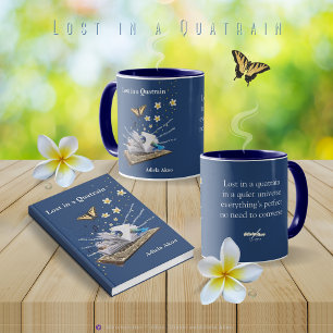 Verloren in einer Quatrain-Tasse von Adiela Akoo Tasse