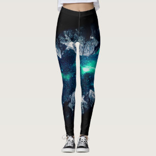 Verloren in einer Welt der Träume und Berge Leggings