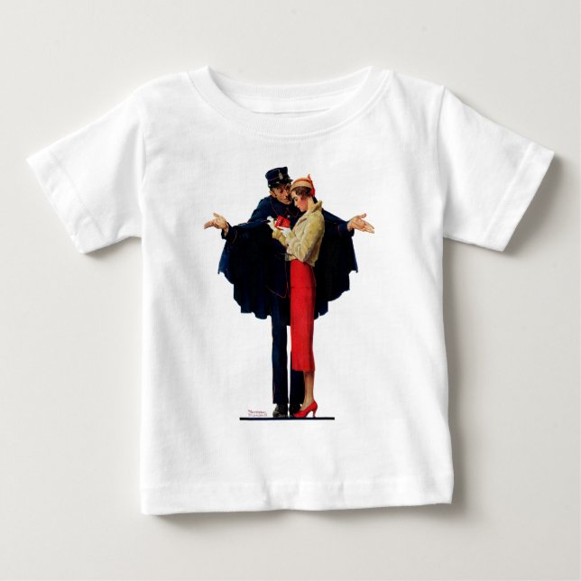 Verloren in Paris Baby T-shirt (Vorderseite)