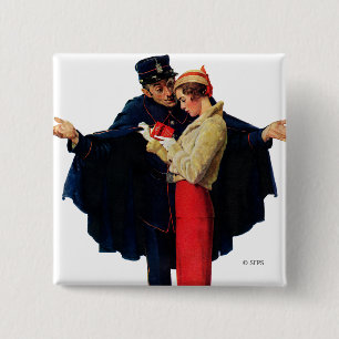 Verloren in Paris Button