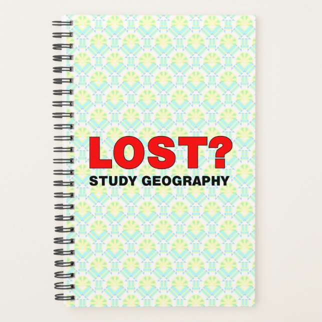 Verloren? Studiengeografie Planer (Vorderseite)