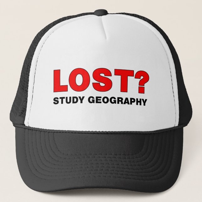 Verloren? Studiengeografie Truckerkappe (Vorderseite)