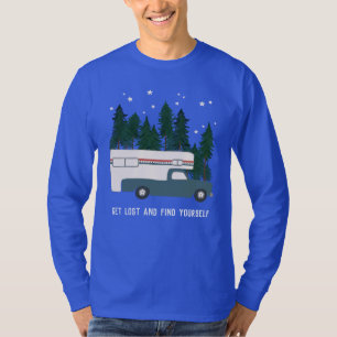VERLOREN UND SELBST LKW-Camping FINDEN T-Shirt