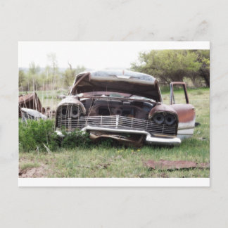 Verloren und vergessen postkarte