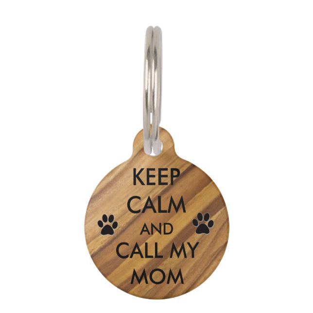 Verlorene Erkennungsmarke Tiernamensmarke (Vorderseite)