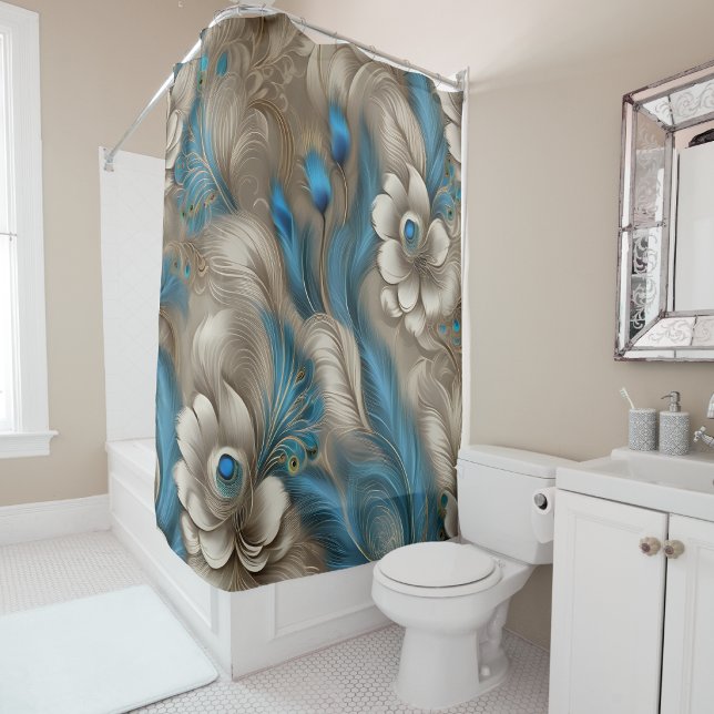 Verlorene Fata Morgana Duschvorhang (Lost Mirage Shower Curtain
)