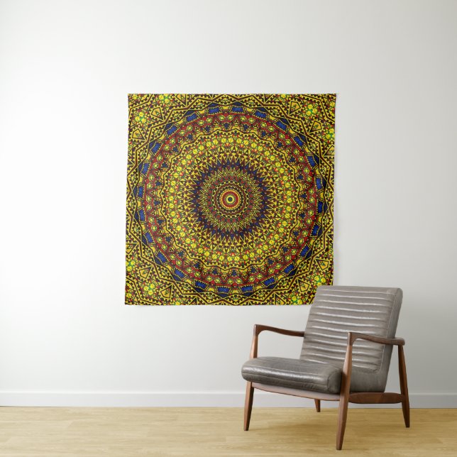 Verlorene Mandala Wandteppich (Beispiel)