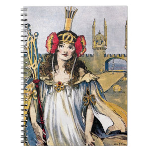 Verlorene Prinzessin von Unze-Notizbuch Notizblock