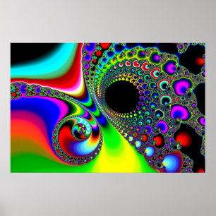 verlorene Schnecke und Loch Poster