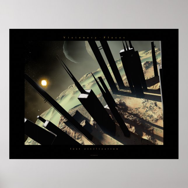 verlorene Zivilisation Poster (Vorne)