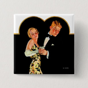 Verlorener Hosenträger Button