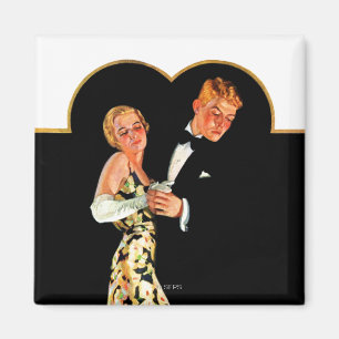 Verlorener Hosenträger Magnet