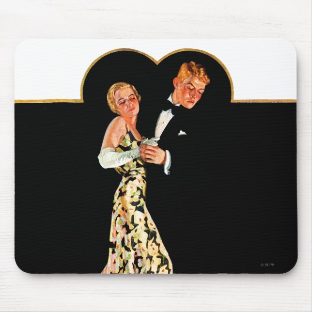 Verlorener Hosenträger Mousepad (Vorne)