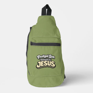 Verlorener Sohn - Erlöst von JESUS Crossbody Bag