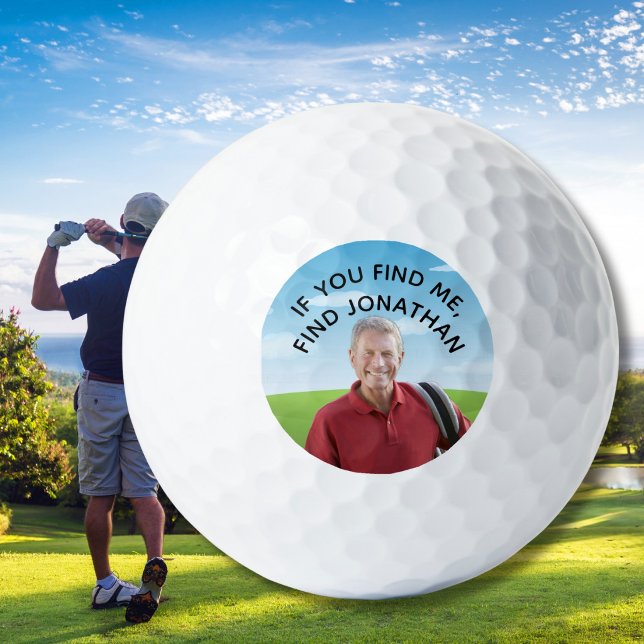 Verlorener Spaßball Sein Foto Name Golfball (Von Creator hochgeladen)