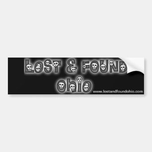 Verlorener und gefundener Ohio-Autoaufkleber Autoaufkleber
