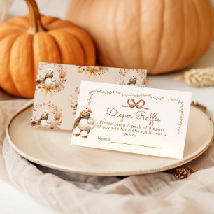 Verlosung Alberner Gänse Begleitkarte