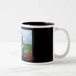 Verlust April Zweifarbige Tasse